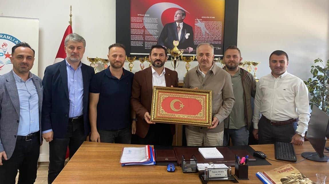EBS İL YÖNETİMİNDEN OKULUMUZA ZİYARET